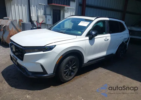 2024 Honda Cr-V Hybrid Sport z USA, uszkodzony, nr VIN 5J6RS6H58RL014920